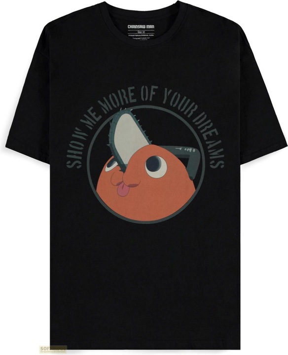 Difuzed Chainsaw Man - Show Me Your Dreams Men's Short Sleeved T-shirt - M (M)