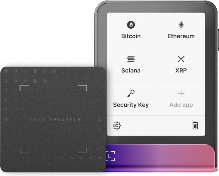Image du produit Ledger Flex inkl. Recovery Key - Crimson Magenta (Bitcoin, Ethereum Classic, Cardano)