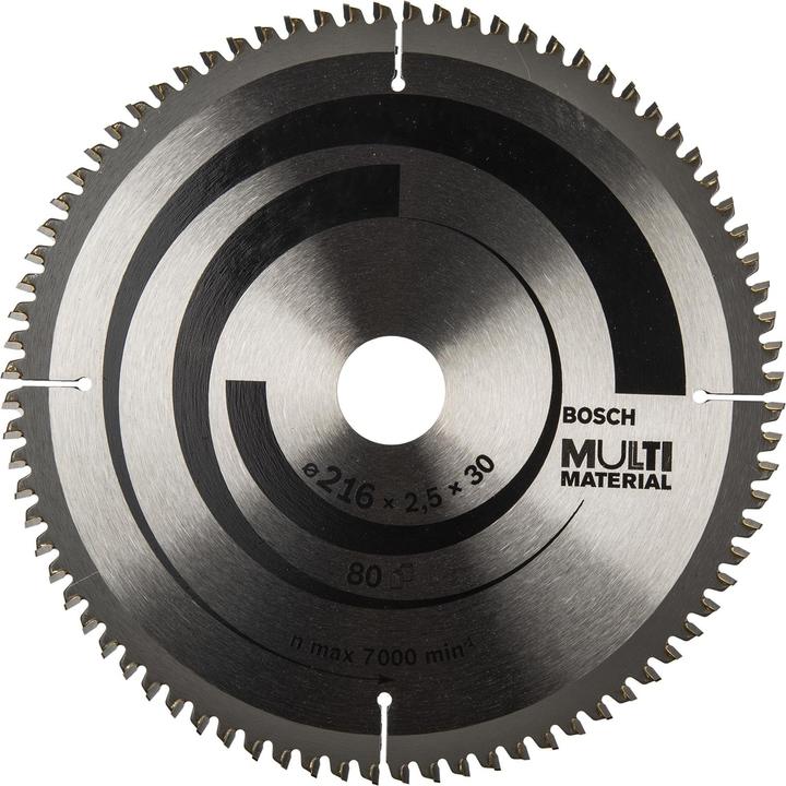 Image du produit Bosch Professional Zubehör Lame de scie circulaire PRO Multi Material, 216 x 2,5 x 30 mm