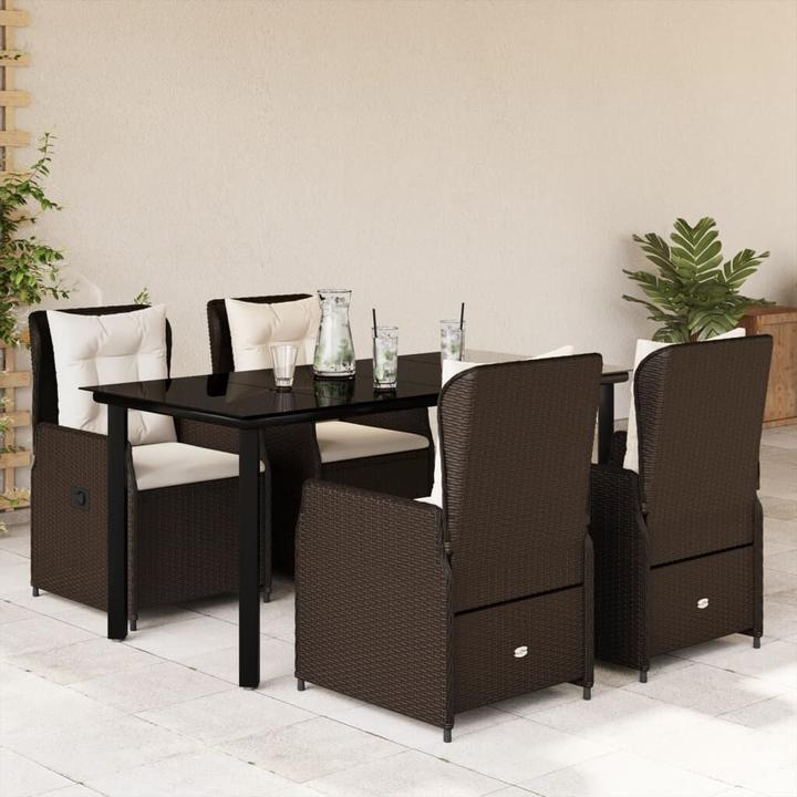 Produktbild vidaXL Garten Essgruppe (160 x 80 x 74 cm)