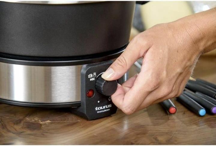 Image du produit Taurus FF2 Appareil à fondue, 2L (Fondue au chocolat, Fondue au fromage)