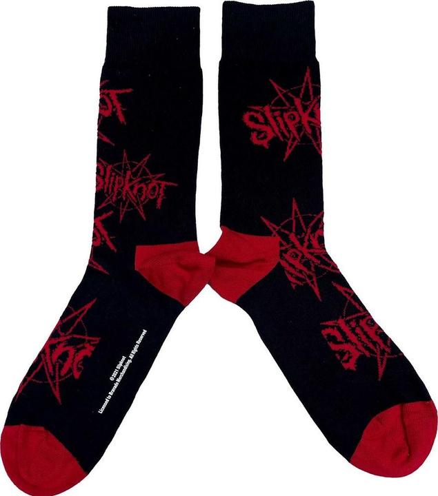 Produktbild Slipknot Logo Socken Erwachsene (40.5 - 45.5)