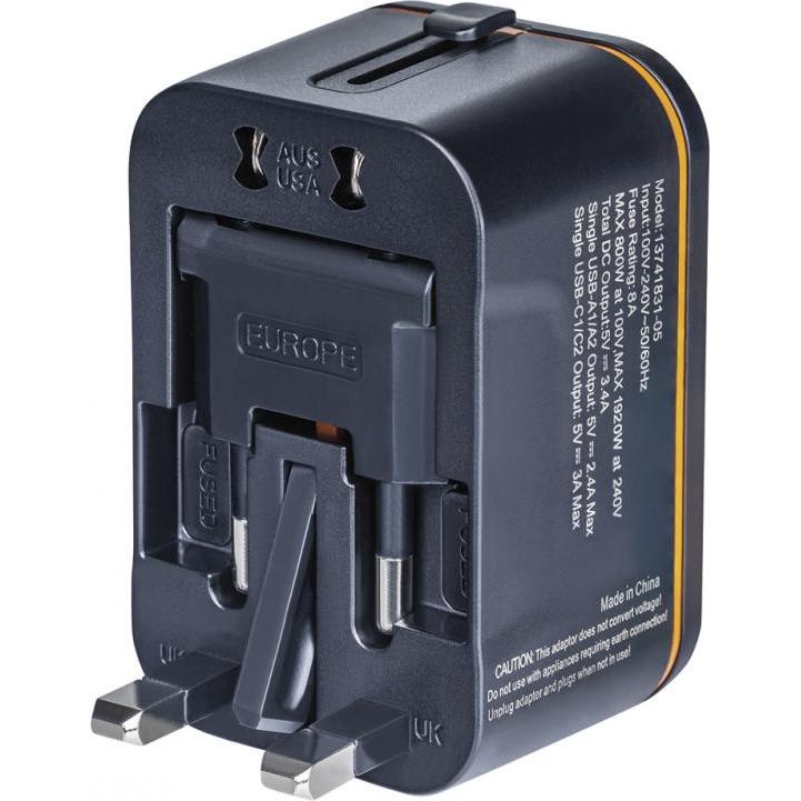 Donau, Adattatore da viaggio, Reiseadapter