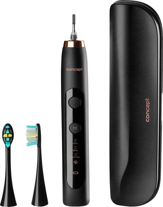 Produktbild Concept Schallzahnbürste mit Reiseetui Perfect Smile schwarz ZK7011