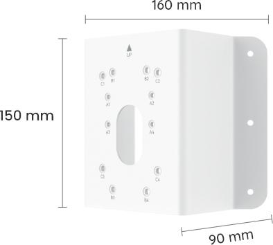 Actual product image Reolink RLA-BKC2 Corner bracket (Mounting kit)