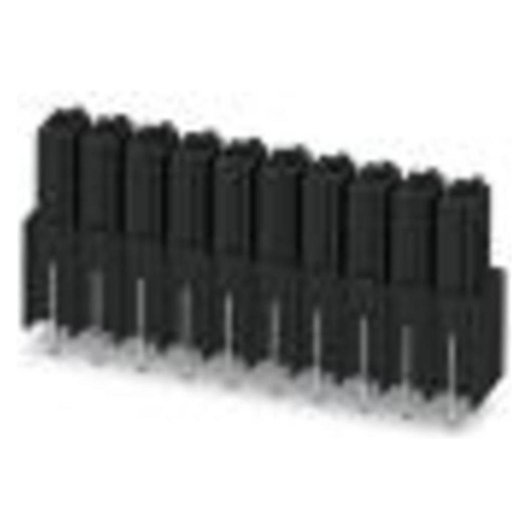 Phoenix Contact Stiftgehäuse-Platine MCV Polzahl Gesamt 3 Rastermass: 3.5 mm 1830728 50 St., Elektronikkabel + Stecker, Schwarz