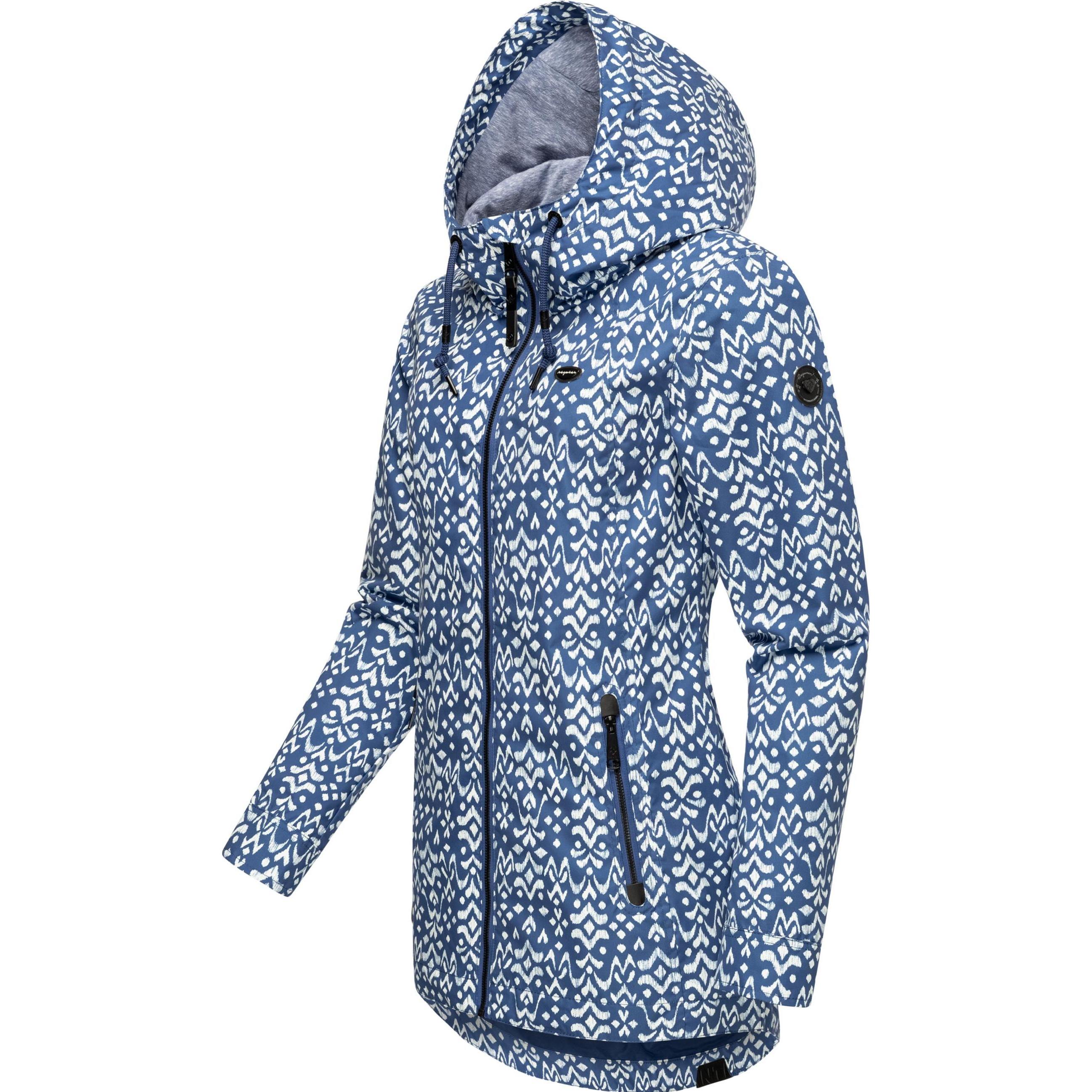Thumbnail - Ragwear, Damen, Jacke, Zuzka Ikat (M), Blau, M