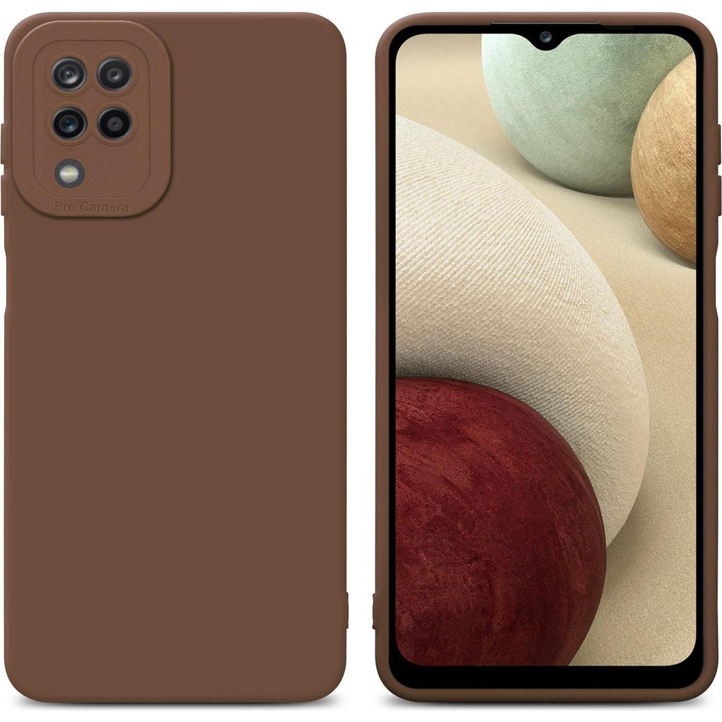 Cadorabo Hülle für Samsung Galaxy A12 / M12 im TPU Fluid LM162 Style (Samsung Galaxy M12, Samsung Galaxy A12), Smartphon...