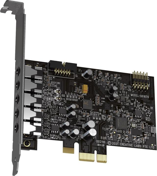 Immagine prodotto Creative Sound blaster audigy fx v2 5.1 canali integrati PCI-E (Mini scheda PCI Express, PCIe)