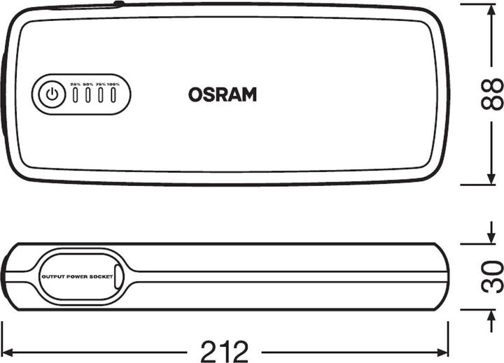 Immagine prodotto Osram BatteryStart 400 (2000 A, 16800 mAh)
