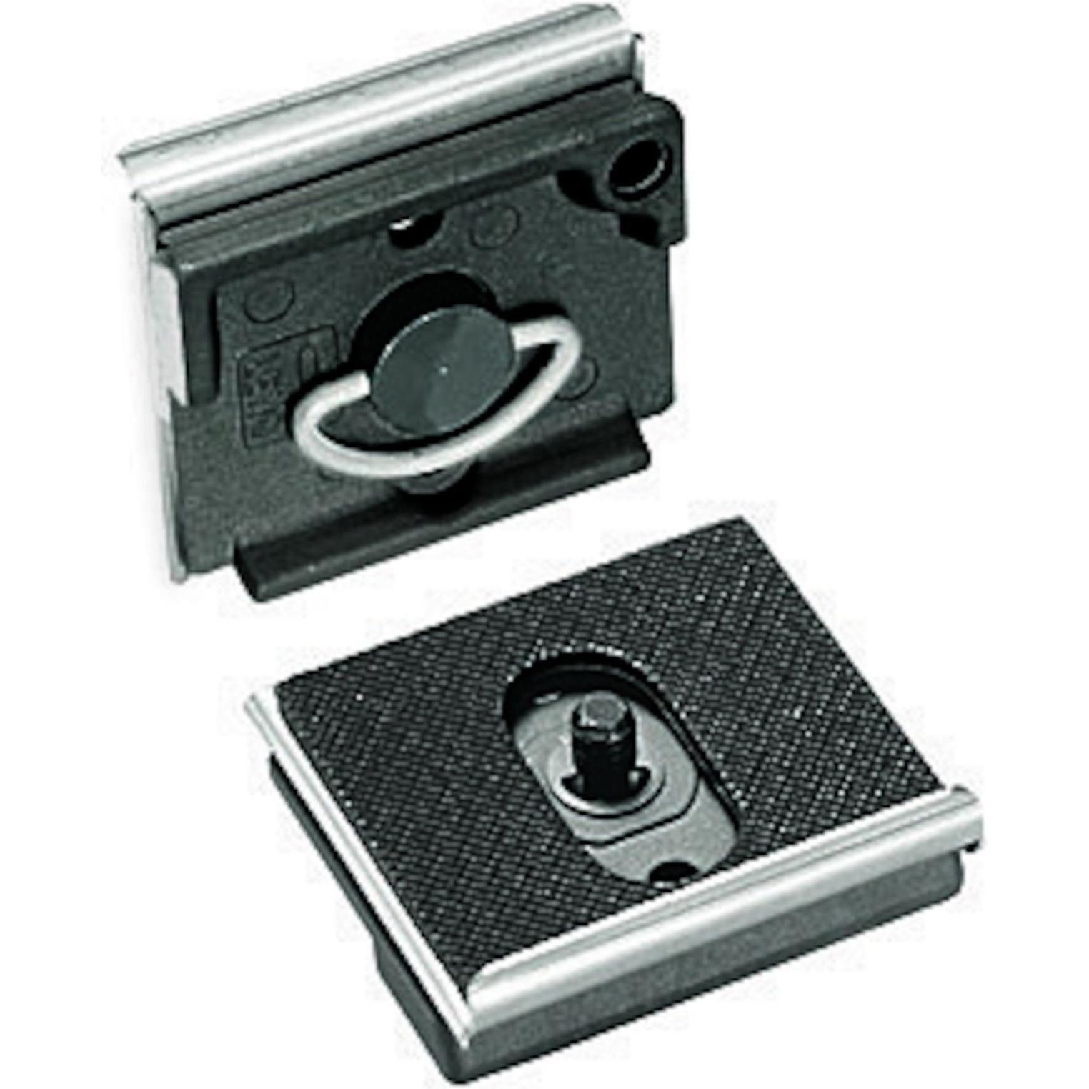 Manfrotto 200PLARCH-38, Architektur Schnellspannplatte (Stativ Schnellwechselplatte), Stativ Zubehör, Grau