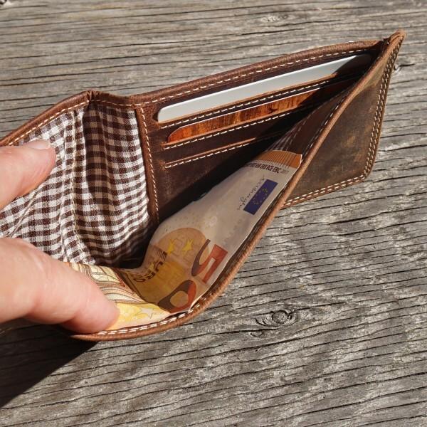 Actual product image Jack kinsky Baltimore small billfold without flap