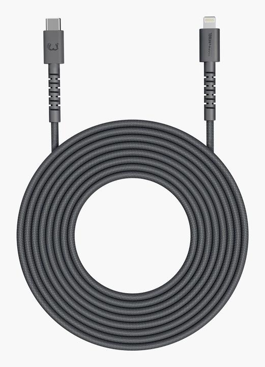 Actual product image Fresh'N Rebel Fresh 'n Rebel USB-C to Lightning Grey (2 m, 30 W)