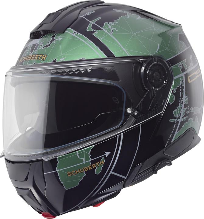 Schuberth C5 Klapphelm Globe Green XXL