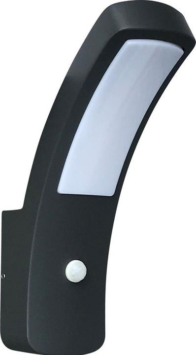 Image du produit Z-Licht Lampe à détecteur, Z-WandLED C40 Sens 12W anthracite (IP44)