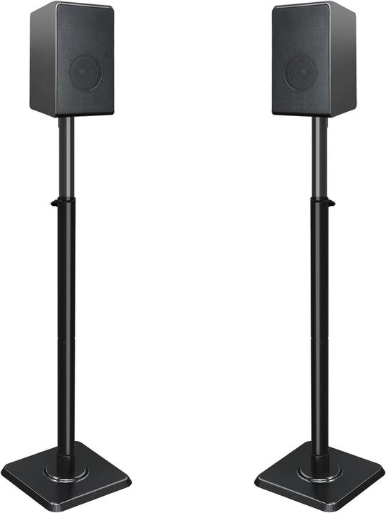 Mounting Dream 2er-Set Höhenverstellbare Lautsprecherständer (Set, Support, Réglable en hauteur)