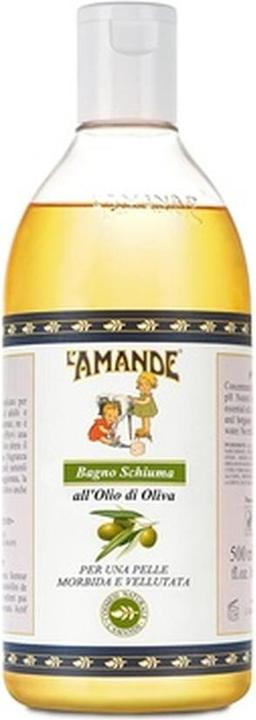 L'Amande Olivenöl Badeschaum 500ml (500 ml, Badeöl)