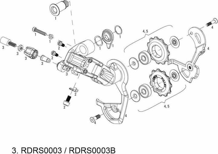 Produktbild Sram RED Einstellschrauben-Set zu