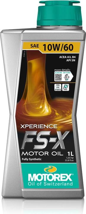 Produktbild Motorex Xperience FS-X (1 l, SAE 10W-60)