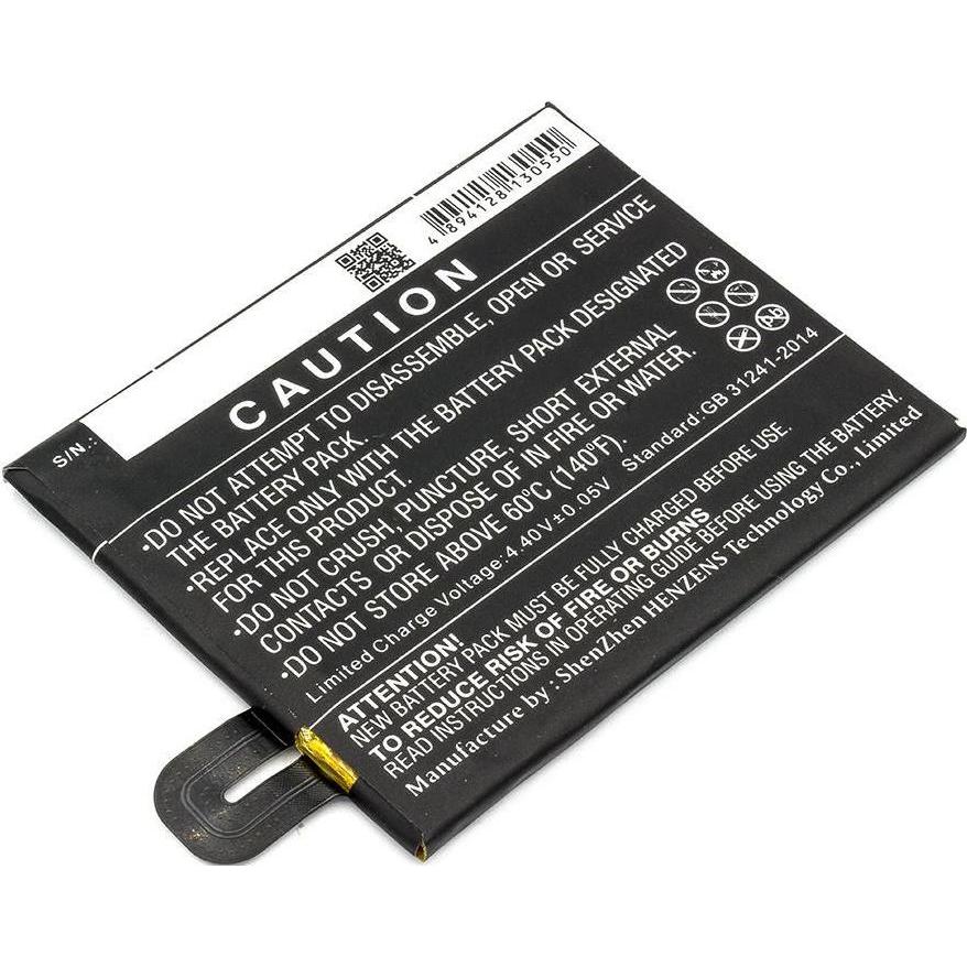 CoreParts Battery for Google Mobile (1 Zellen, 3800 mAh), Notebook Akku, Schwarz