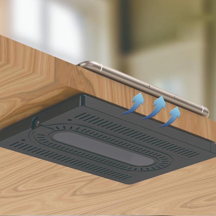 Actual product image PhoneLook Invisible Wireless Charging Station Hidden wireless charging under the table (10 W)