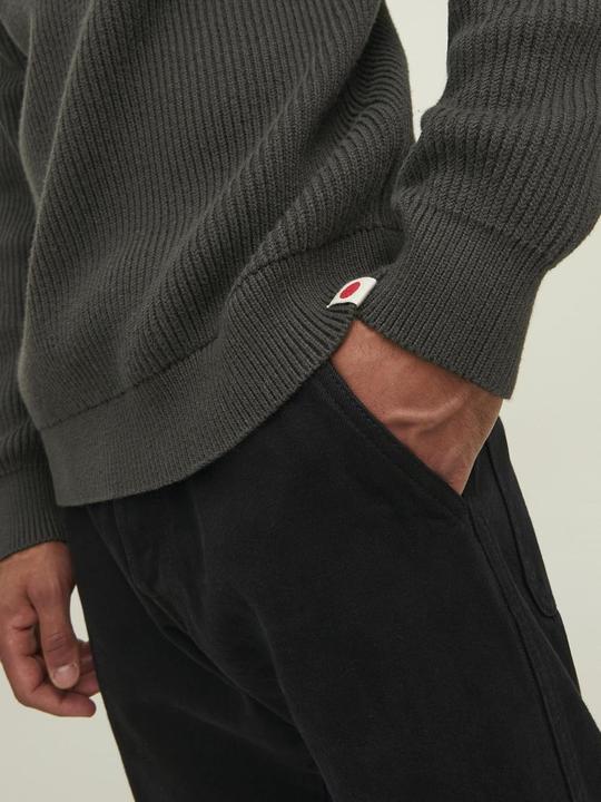 Produktbild Jack & Jones RDD Einfarbig Strickpullover mit Rundhals Strickpullover mit Rundhals (M)