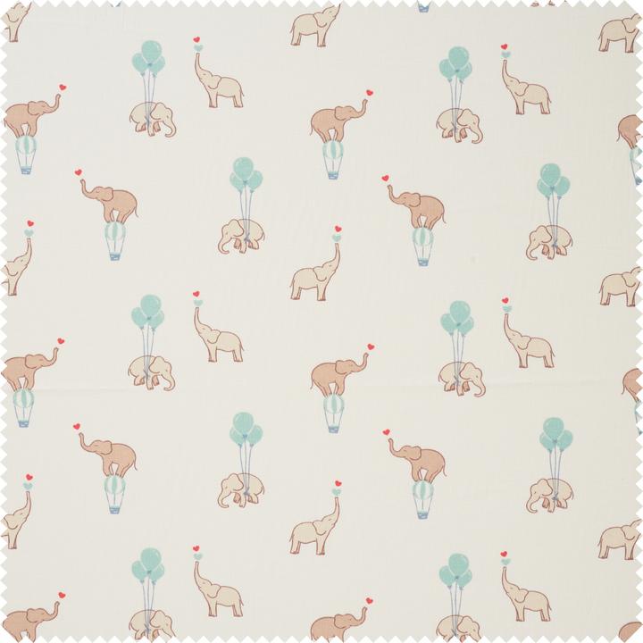 Produktbild VBS Baumwoll-Stoff "Flying Ephants", 150 cm breit, Meterware