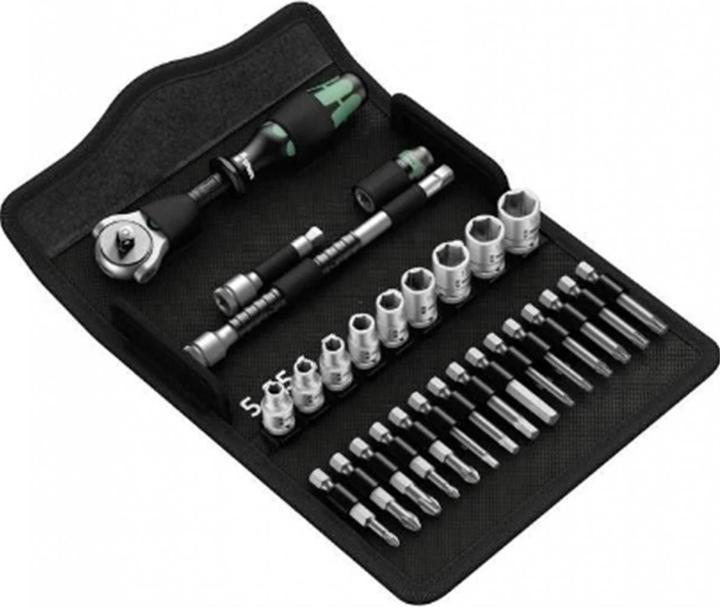 Produktbild Wera 8100 SA 6 Zyklop Speed-Knarrensatz (6 mm, 12 mm, 10  mm, 7 mm, 11 mm, 5 mm, 8 mm, 9 mm, 13 mm)