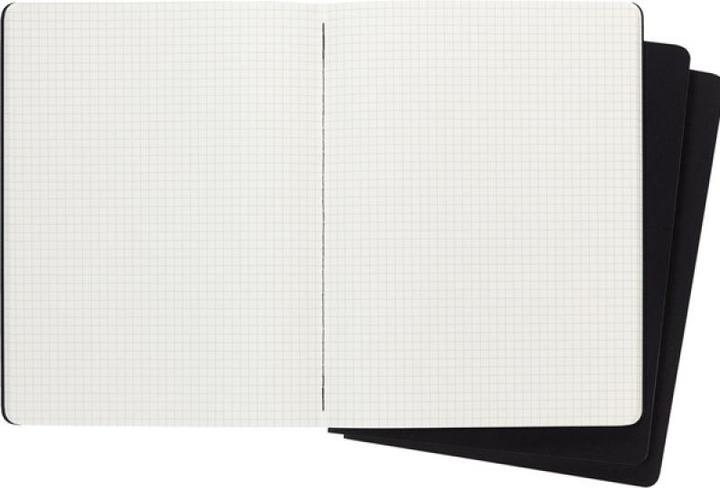 Actual product image Moleskine Cahier (A4+, Checked, Soft cover)