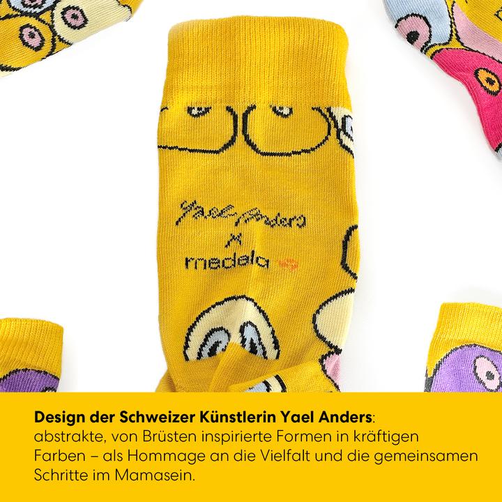 Immagine prodotto Medela Mami-Baby-Socken-Set Motion InBra (Confezione singola, 37 - 40)