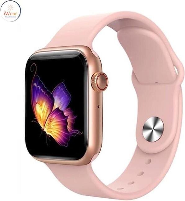 Actual product image iWear G5 Aluminum Sport BT Call Smart Watch with Heartrate&Blood Oxygen monitor + extra strap