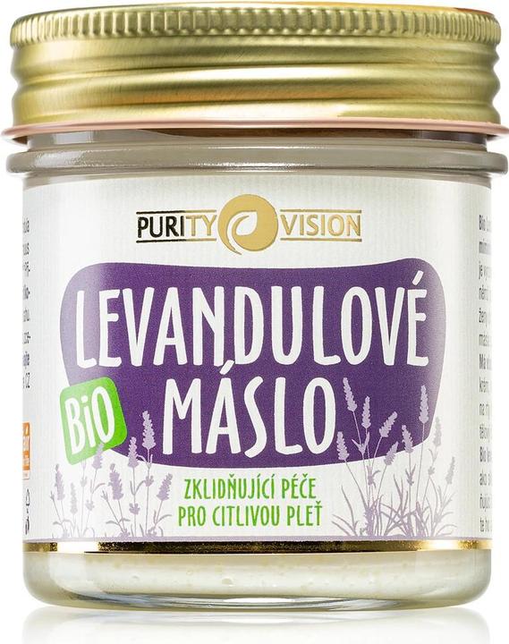 Purity Vision - Beurre de lavande biologique (Beurre corporel, 120 ml)