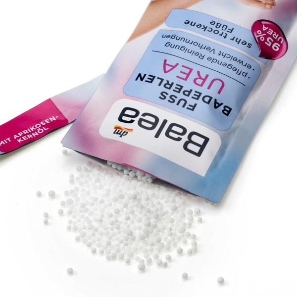 Produktbild dm Balea Fuss Badeperlen Urea (Fussbad)