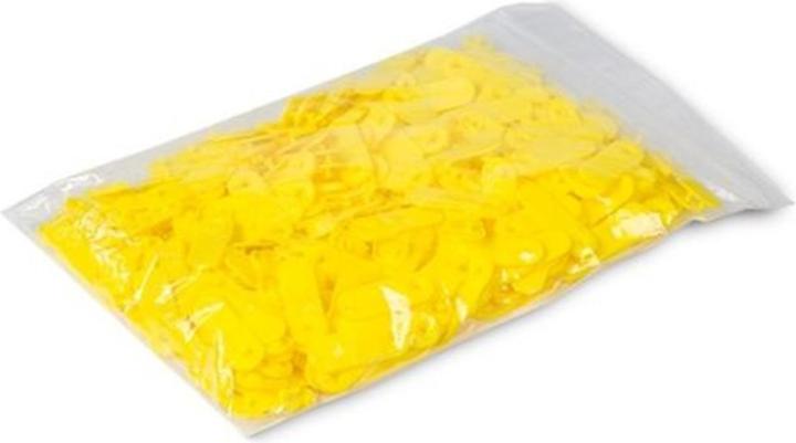 Zebra Clip Closure Kit, yellow