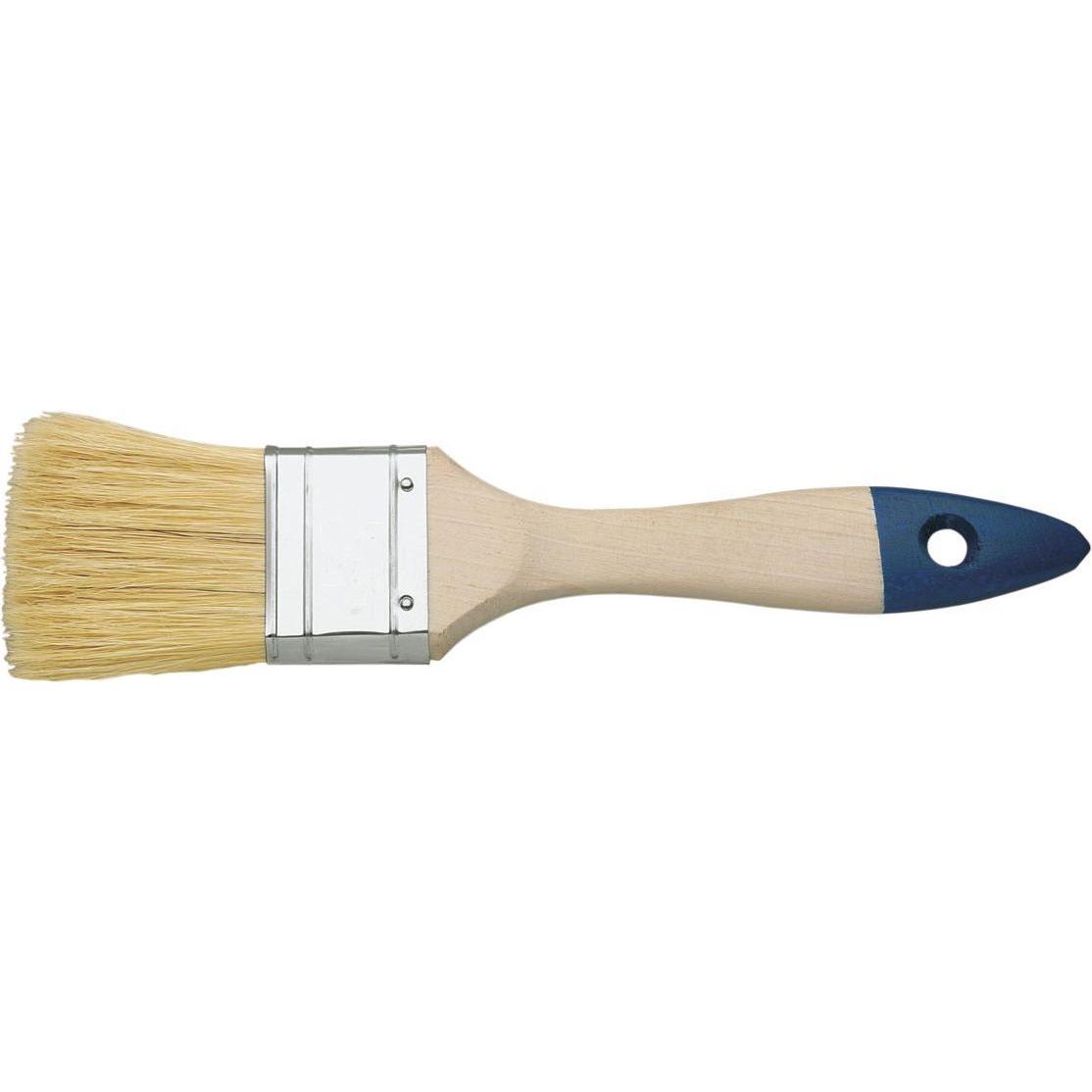 Schuller Eh'klar, Pinsel, SCHULLER Flächenstreicher Breite 1,5" mit Holzstiel natur/blau (40 mm)