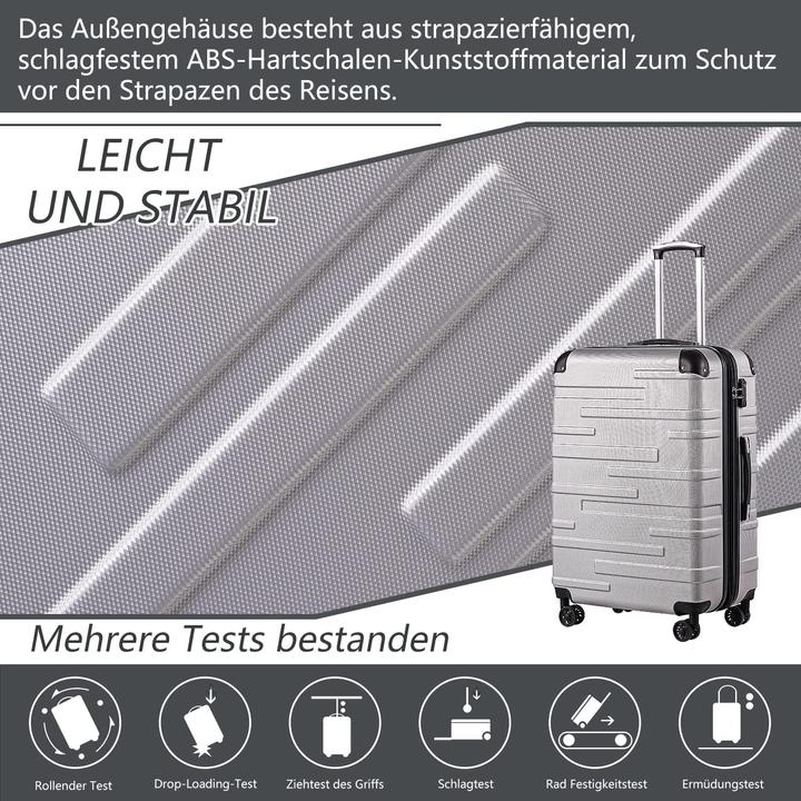 Produktbild Coolife Hartschalen-Koffer (60 l)