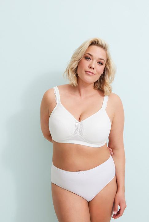Produktbild Ulla Popken Soft-BH, Spitzendetail, ohne Bügel, Cup C - E (95 D)
