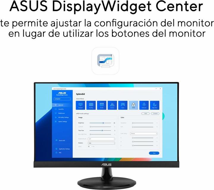 Actual product image ASUS ProArt VP229HF 54,48cm (16:9) IPS Full HD (1920 x 1080 pixels, 21.45")