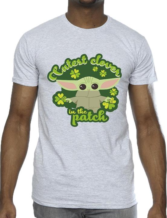 Produktbild Star Wars The Mandalorian St Patrick's Day Cutest Clover TShirt (L)