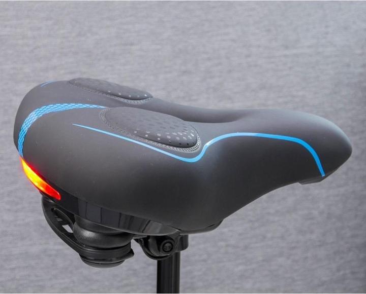 Image du produit OEM Bicycle accessory Bicycle saddle with built-in LED light FSBSD-232-1 black