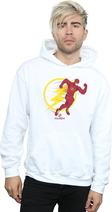 Immagine prodotto The Flash Running Emblem Felpa con Cappuccio Uomo (XXL)