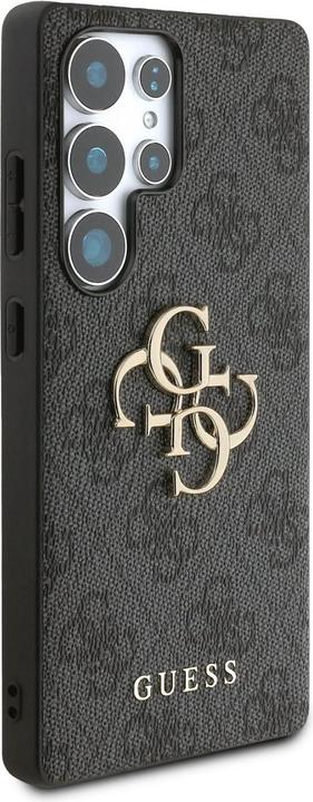Immagine prodotto Guess PU 4G Metal Logo Case für Samsung Galaxy S25 Ultra - black (Samsung Galaxy S25 Ultra)