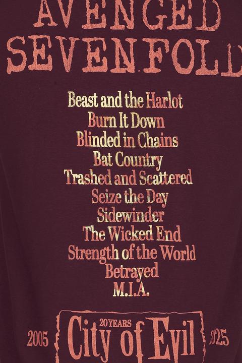 Produktbild Avenged Sevenfold City of evil (3XL)