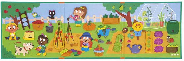 Immagine prodotto Janod Magnetistories der Garten (Multilingue, 3 - 8 anni)