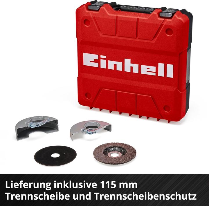 Immagine prodotto Einhell TE-AG 18/115 Li - Solo (115 mm)