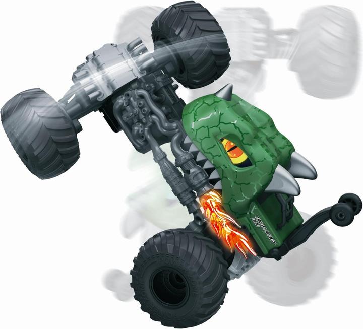 Actual product image Lexibook CROSSLANDER Dino - Remote controlled vehicle, rechargeable, high front axle, light effects