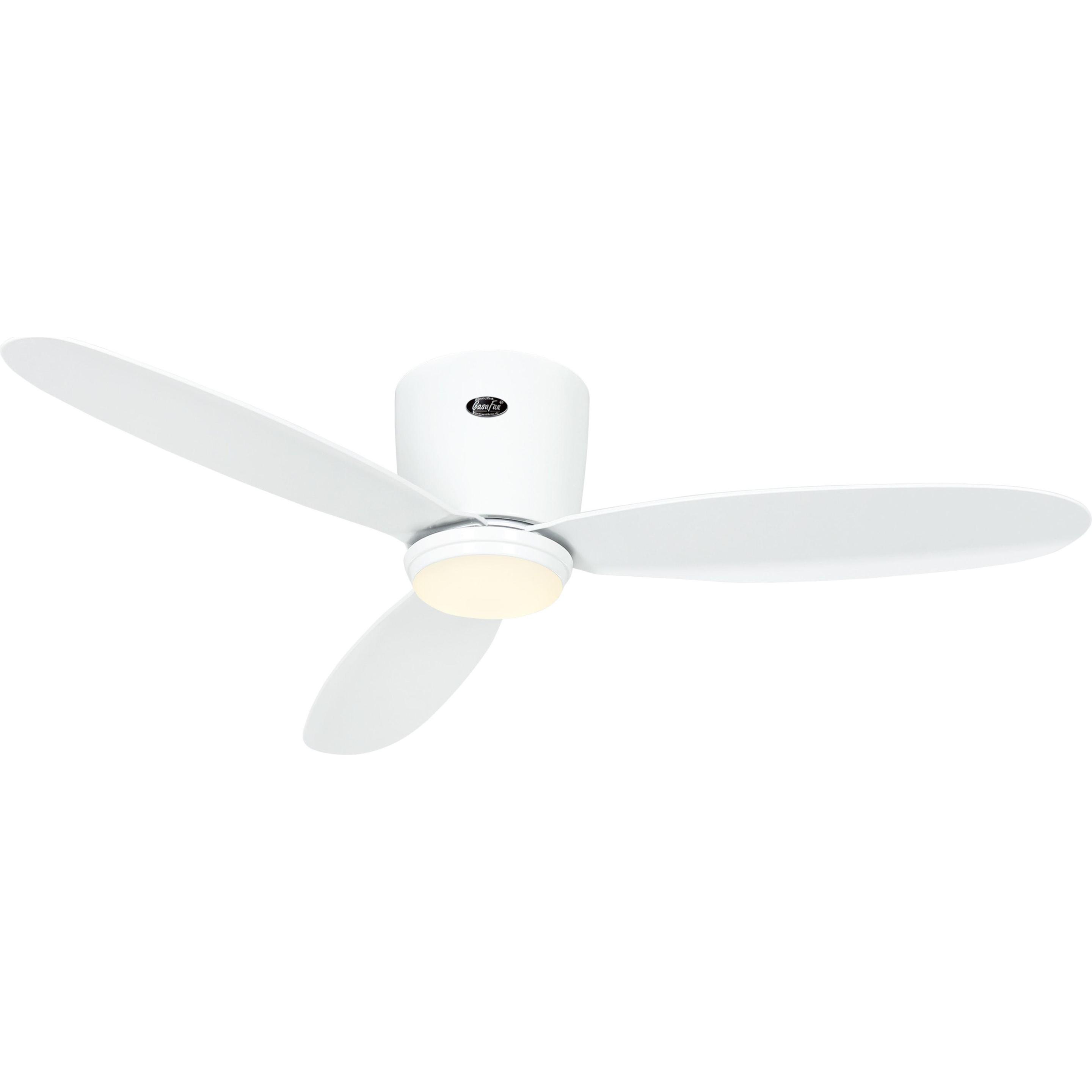 CasaFan Energiespar Deckenventilator Eco Plano LED 112 WE, Ventilator, Weiss