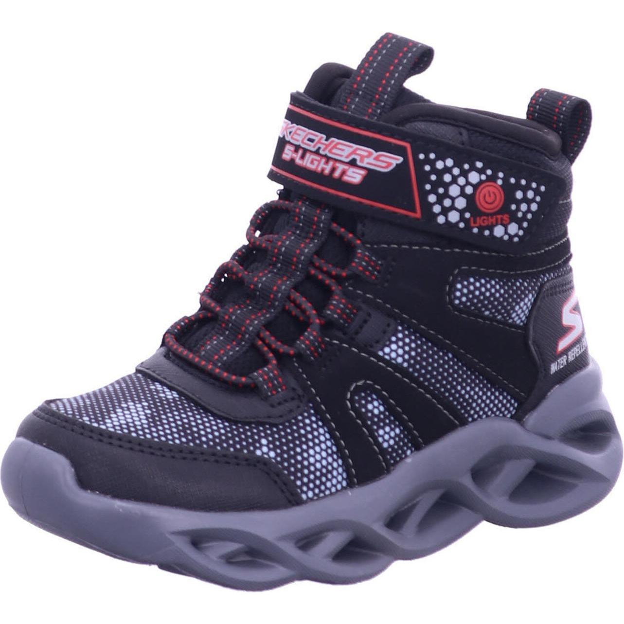 Skechers, Boots + Stiefel, S Lights-Twisted-Brights-Zerrix, Schwarz, (33)