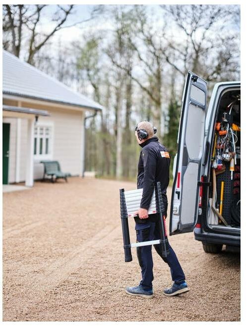 Actual product image Telesteps Teleskopleiter Prime Line 2.6m (Telescopic ladder, 260 cm)