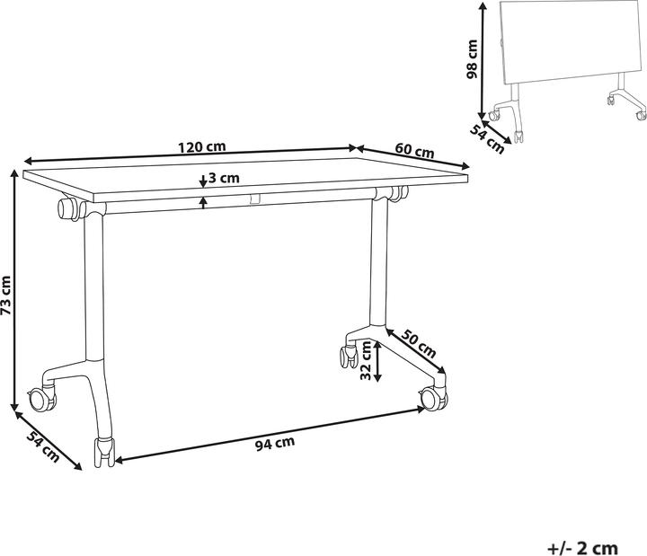 Actual product image Beliani Cavi (120 x 60 x 73 cm)